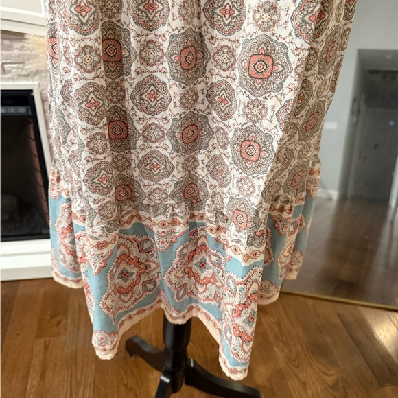 Blu Pepper Multicolor Soft Patterned Mini Dress - Picture 2 of 8